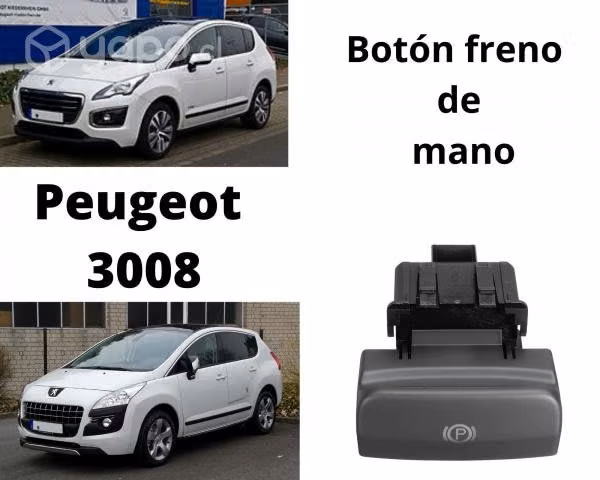 Peugeot 3008 boton de freno parking