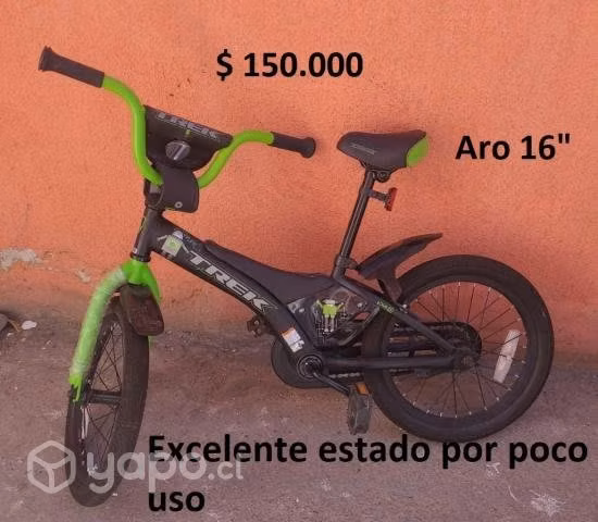 Bicicleta treck niño