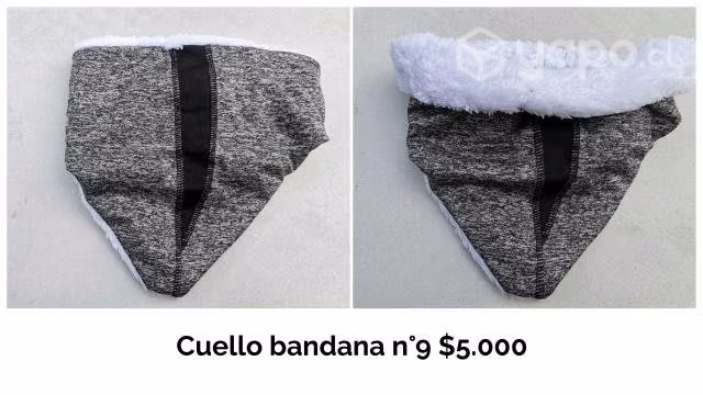 Cuello bandanas peluditos
