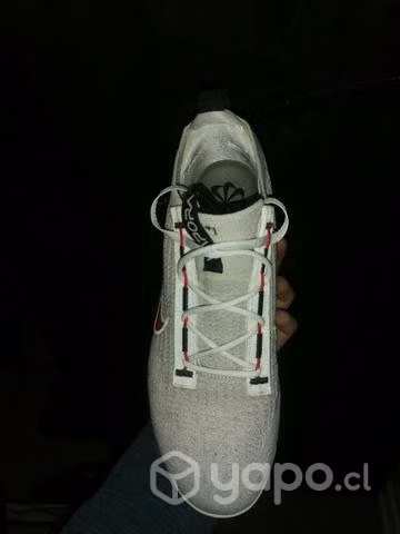 Nike air vapormax flyknit 2021 light bone - Imagen 4
