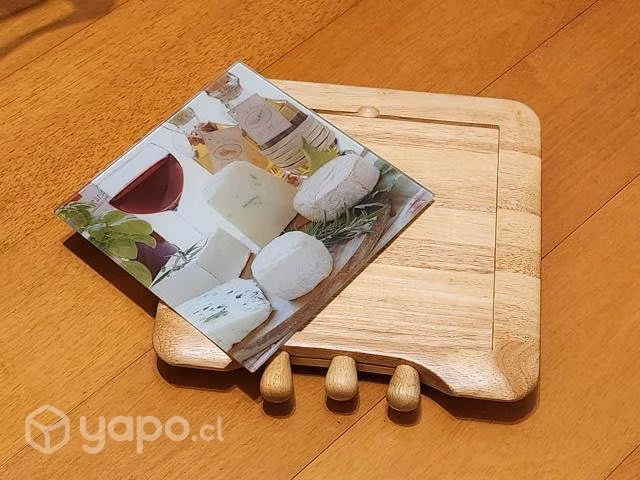Tabla para quesos de madera - Imagen 2