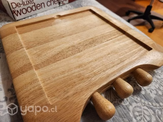 Tabla para quesos de madera - Imagen 3