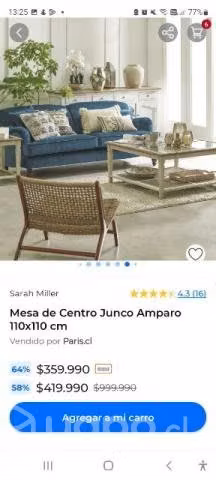 Mesa de centro Sarah miller