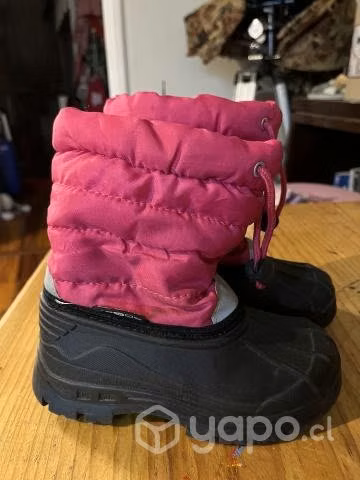 Botas de niña para nieve talla 28