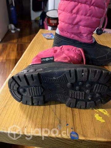 Botas de niña para nieve talla 28 - Imagen 2