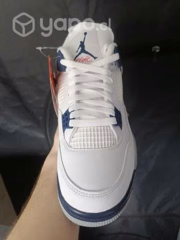 Jordan retro 4 midnight navy - Imagen 4