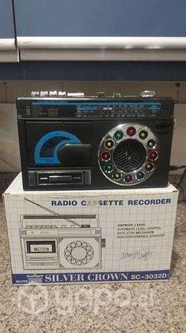 Radio cassette silver crown - Imagen 3
