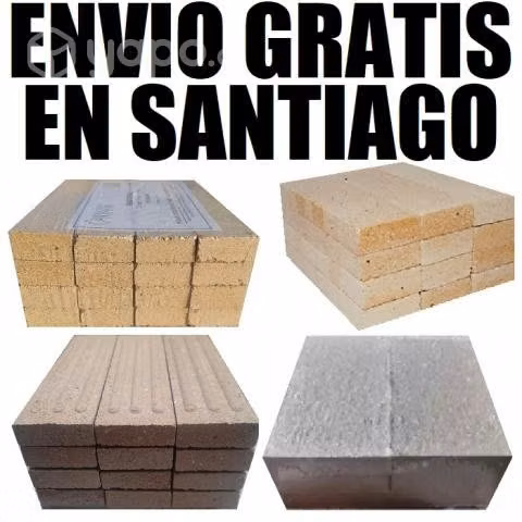 Ladrillo Refractario envio de pack gratis en Stgo