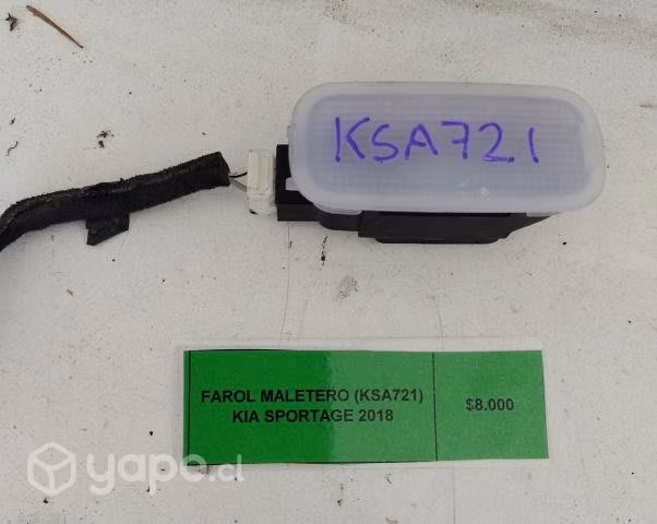 Farol Maletero (KSA721) Kia Sportage 2018