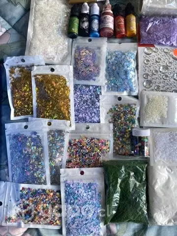 Set para trabajar con resina
