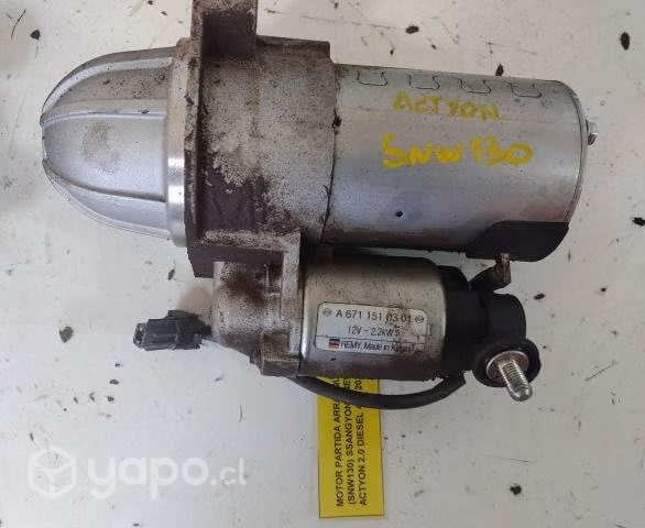 Motor Partida Arranque (SNW130) SSangyong New Acty