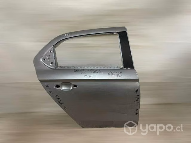 Puerta trasera RH Citroen C-Elysee 2012 2020