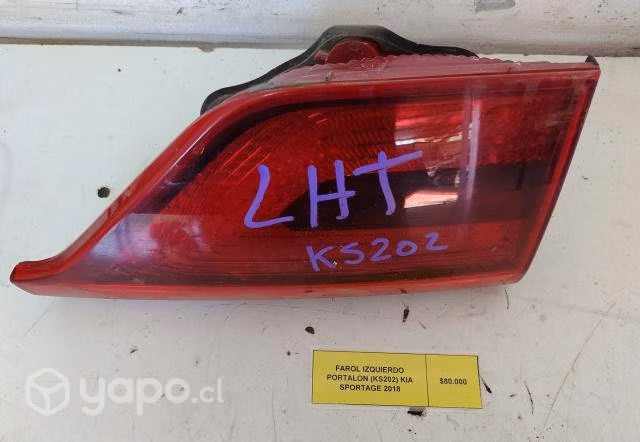 Farol Izquierdo Portalon (KS202) Kia Sportage 2018