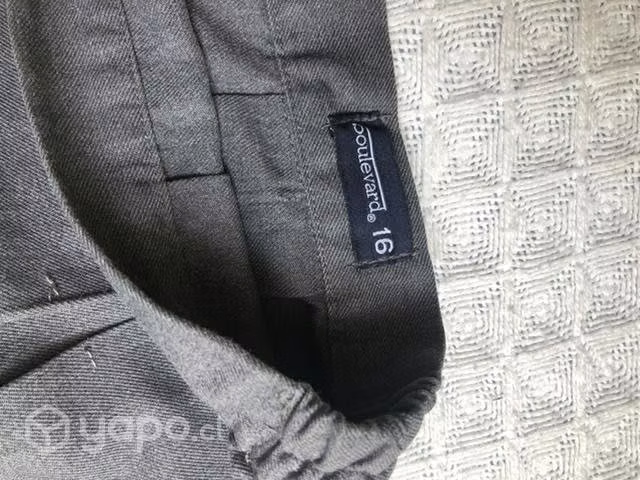 Falda de colegio gris - Imagen 2