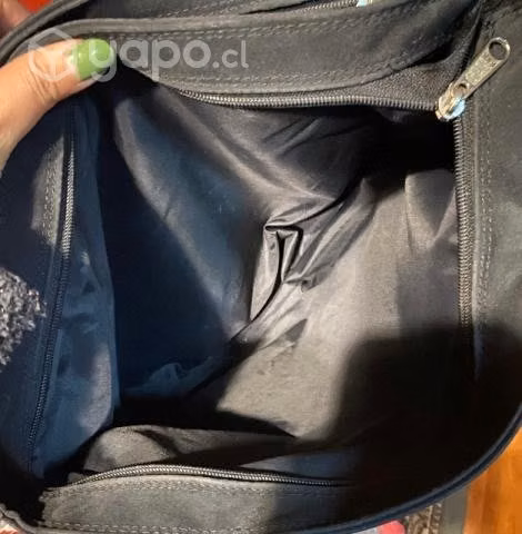 Cartera amplia negra - Imagen 3
