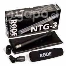 Rode NTG-3 Micrófono shotgun profesional (Embalado