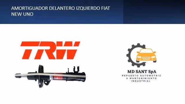 Amortiguador Delantero Izquierdo Fiat New uno