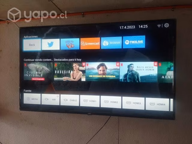 Smart TV onn 50 pulgadas