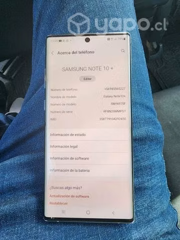 Samsung note 10 + - Imagen 3
