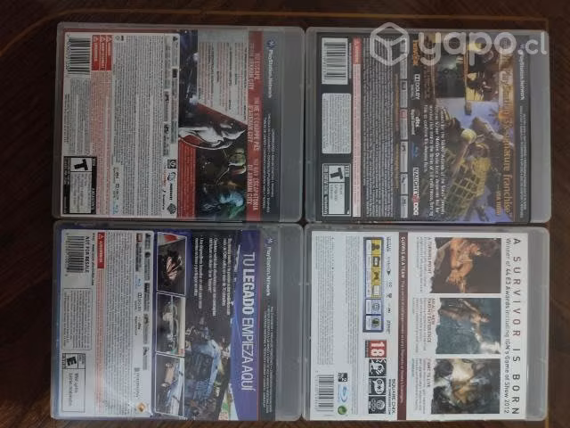 Juegos PS3/ Tomb Raider, Uncharted, Batman, GT6