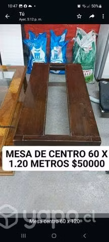 Mesa de centro hermosa precios fotos