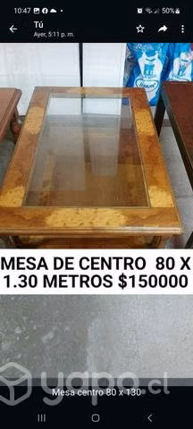 Mesa de centro hermosa precios fotos