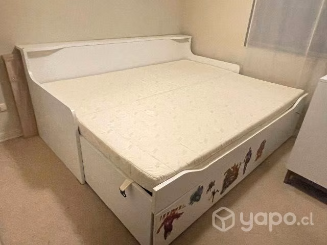 CAMA SMART / 1 plaza a 2 plazas CON CAJONES