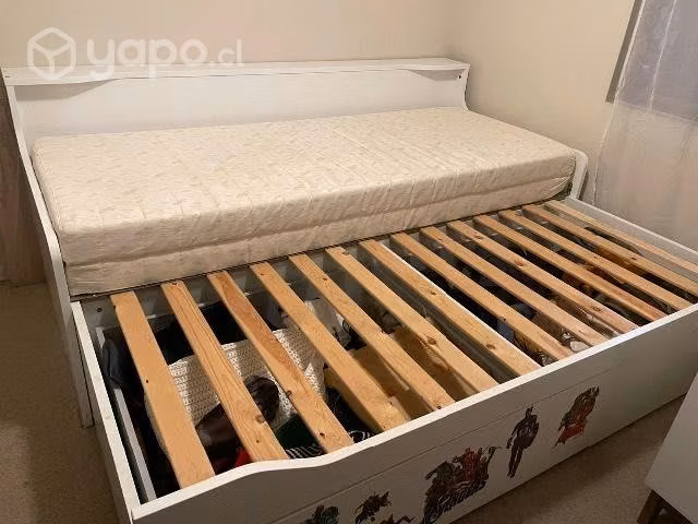 CAMA SMART / 1 plaza a 2 plazas CON CAJONES