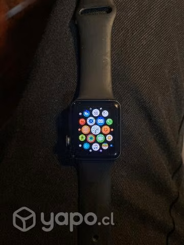Apple Watch 38mm Serie 2 negro sumergible