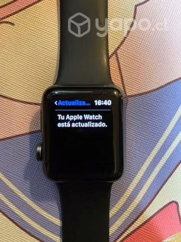 Apple Watch 38mm Serie 2 negro sumergible