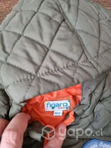 Parka de niño azul