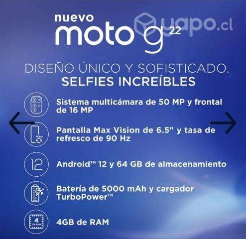 Celular Motorola G 22 - Imagen 2