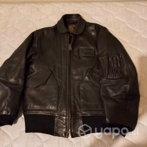 Chaqueta alpha industries cuero