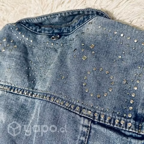 Chaqueta denim/jeans talla s-m - Imagen 5