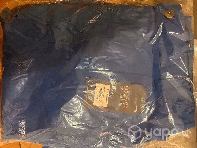 Uniforme clínico técnico en enfermería azul rey - Imagen 2