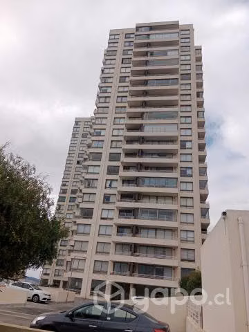 Departamento en barrio residencial de viña del mar