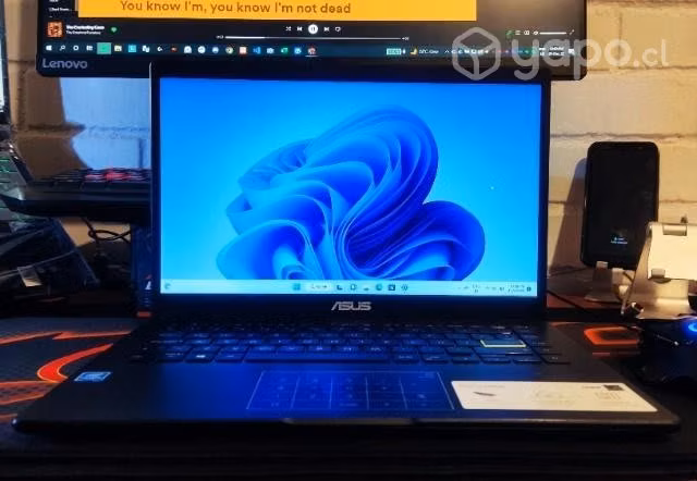 Notebook ASUS 2.8 GHz/4GB/SSD256GB+128GB