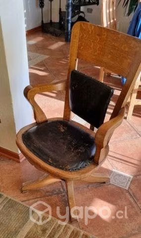 Silla escritorio antigüedad - Imagen 3