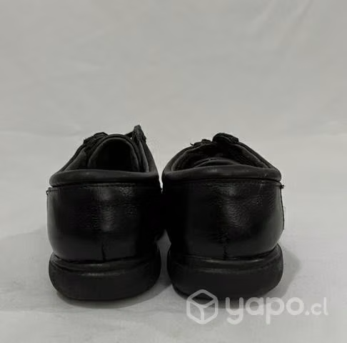 Zapato Escolar 100% Cuero N*35 Bruno Rossi Negro