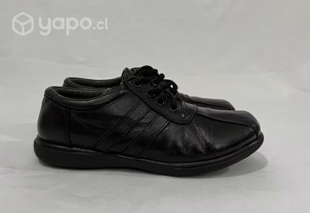 Zapato Escolar 100% Cuero N*35 Bruno Rossi Negro