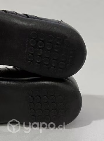 Zapato Escolar 100% Cuero N*35 Bruno Rossi Negro