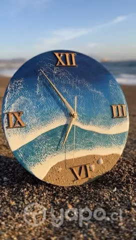Reloj Resina epoxica