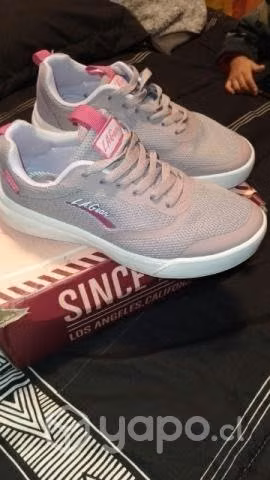 Zapatillas L.A Gear lila mujer
