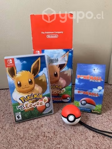 Pokémon let's go eevee edición especial
