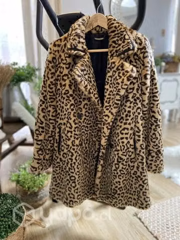 Abrigo Prüne animal Print