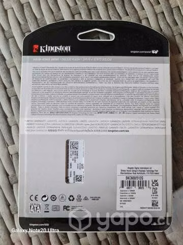 Disco duro 512GB Kingston SSD - Imagen 2