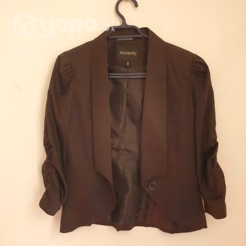 Blazer negro Nicolopy talla S