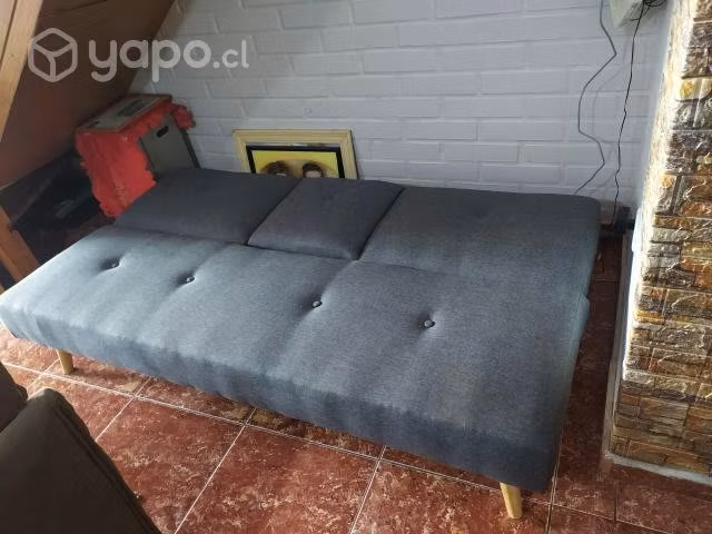 Futón con 2 niveles de inclinación y apoya vasos - Imagen 2
