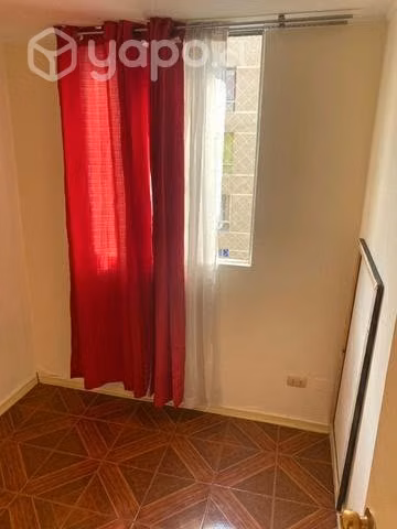 habitación sin amoblar y con closet