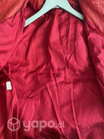 Chaqueta vintage de cuero mujer talla s/m